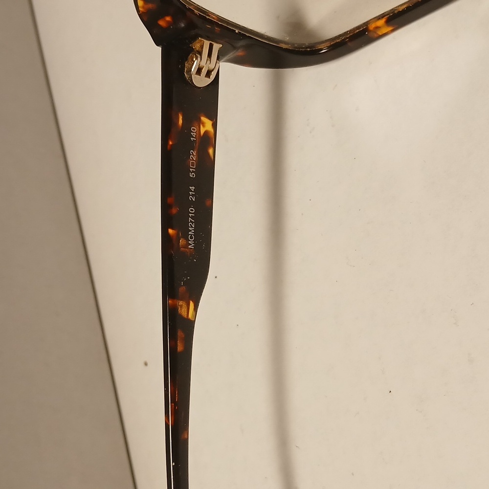 MCM Tortoise Shell Square Glasses - image 4